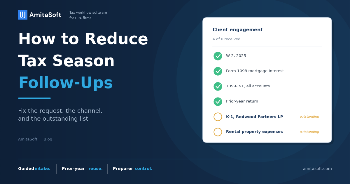 How to Reduce Tax Season Follow-Ups