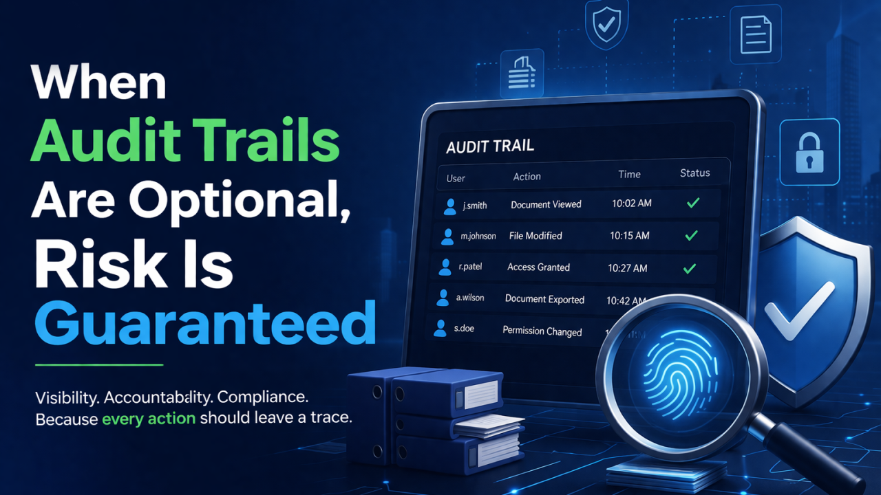 Illustration for When Audit Trails Are Optional, Risk Is Guaranteed